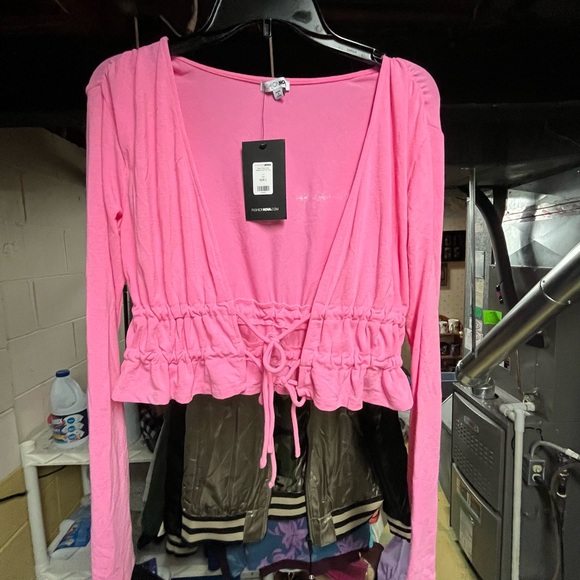 Fashion Nova Tops - Pink Women's Top Size L NWT